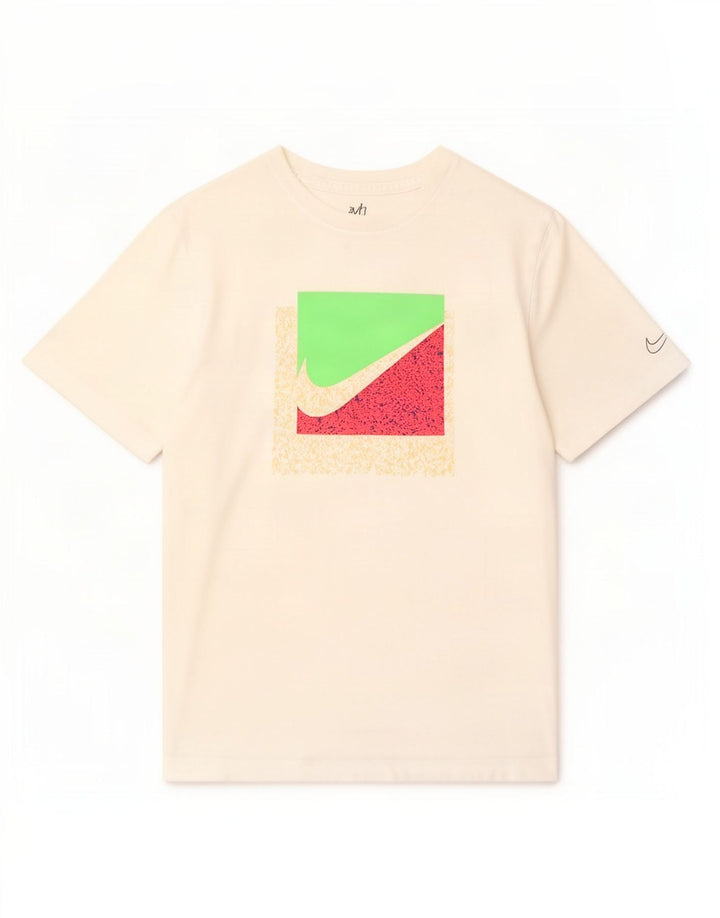 Nike Herren-T-Shirt mit Grafik, Größe S, Weiß