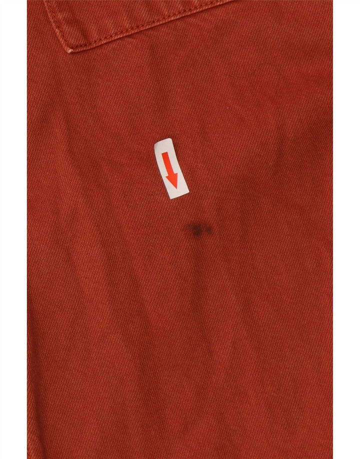 Jack & Jones Herren-Jeanshemd, klein, braune Baumwolle