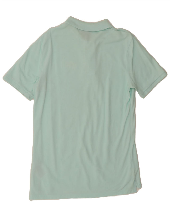 NIKE Mens Polo Shirt Medium Blue Cotton Vintage Nike and Second-Hand Nike from Messina Hembry 