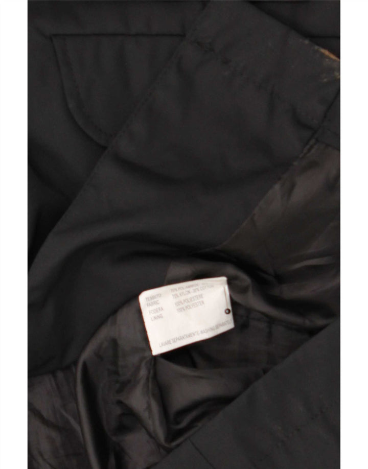 MC Kenzy Damenmantel UK 18 XL Schwarz Polyamid