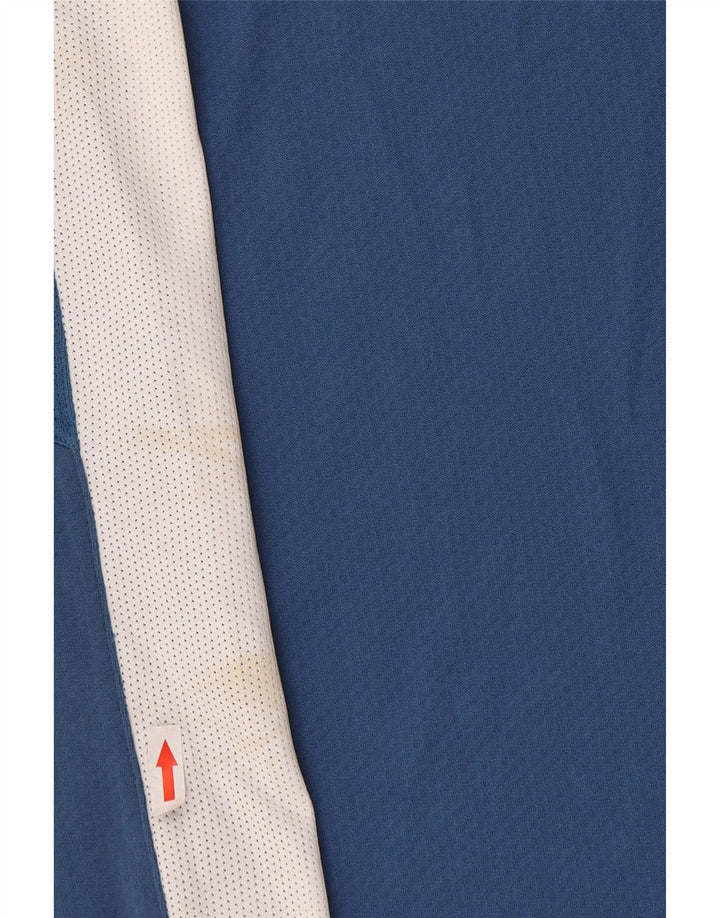 Nike Herren-Trägershirt, groß, 3XL, blaues Farbblock-Polyester