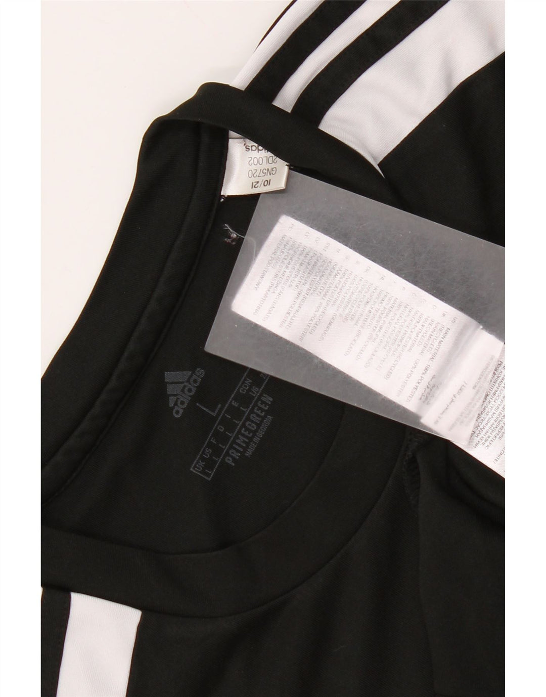 Adidas Herren Aeroready T-Shirt Top Large Schwarz Colourblock Polyester