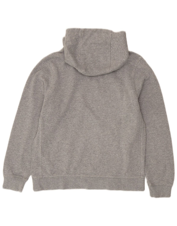 Nike Kapuzenpullover für Jungen, 12–13 Jahre, groß, grau gefleckte Baumwolle