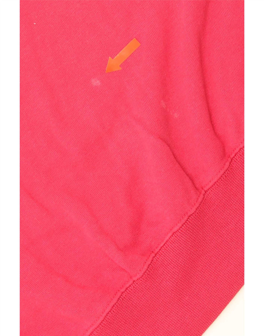 Champion Herren-Sweatshirt mit Reißverschluss am Hals, Größe L, Rot