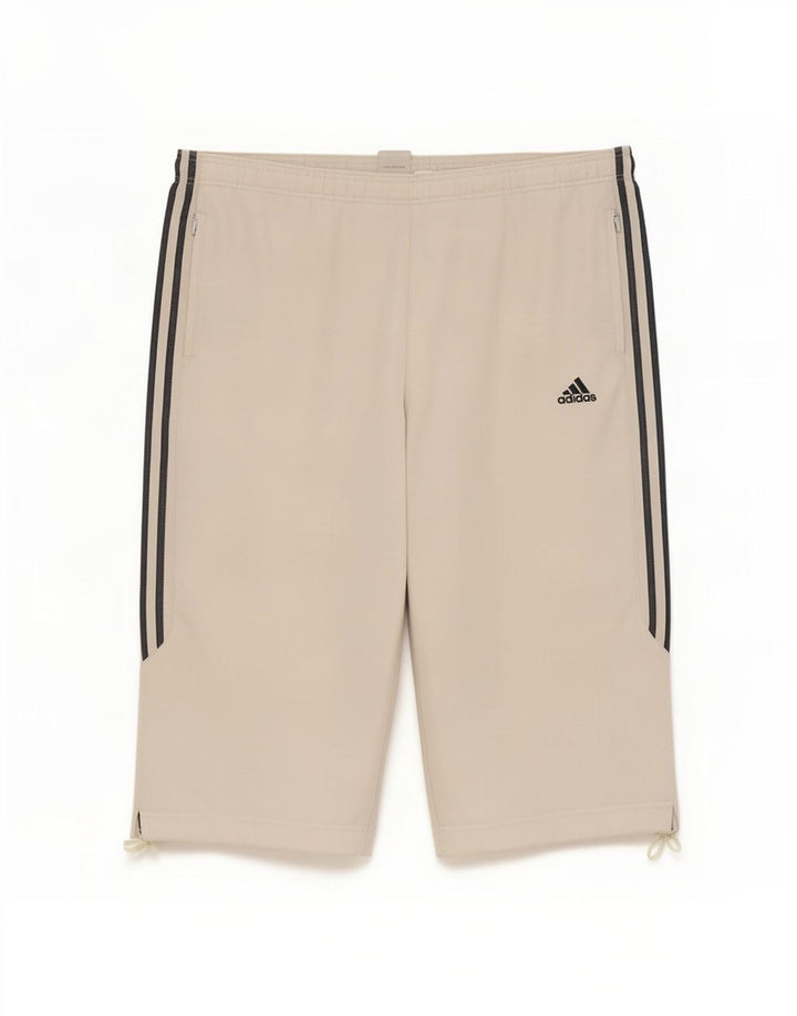 Adidas Herren Bermuda Sport Shorts XL Weiß Polyester