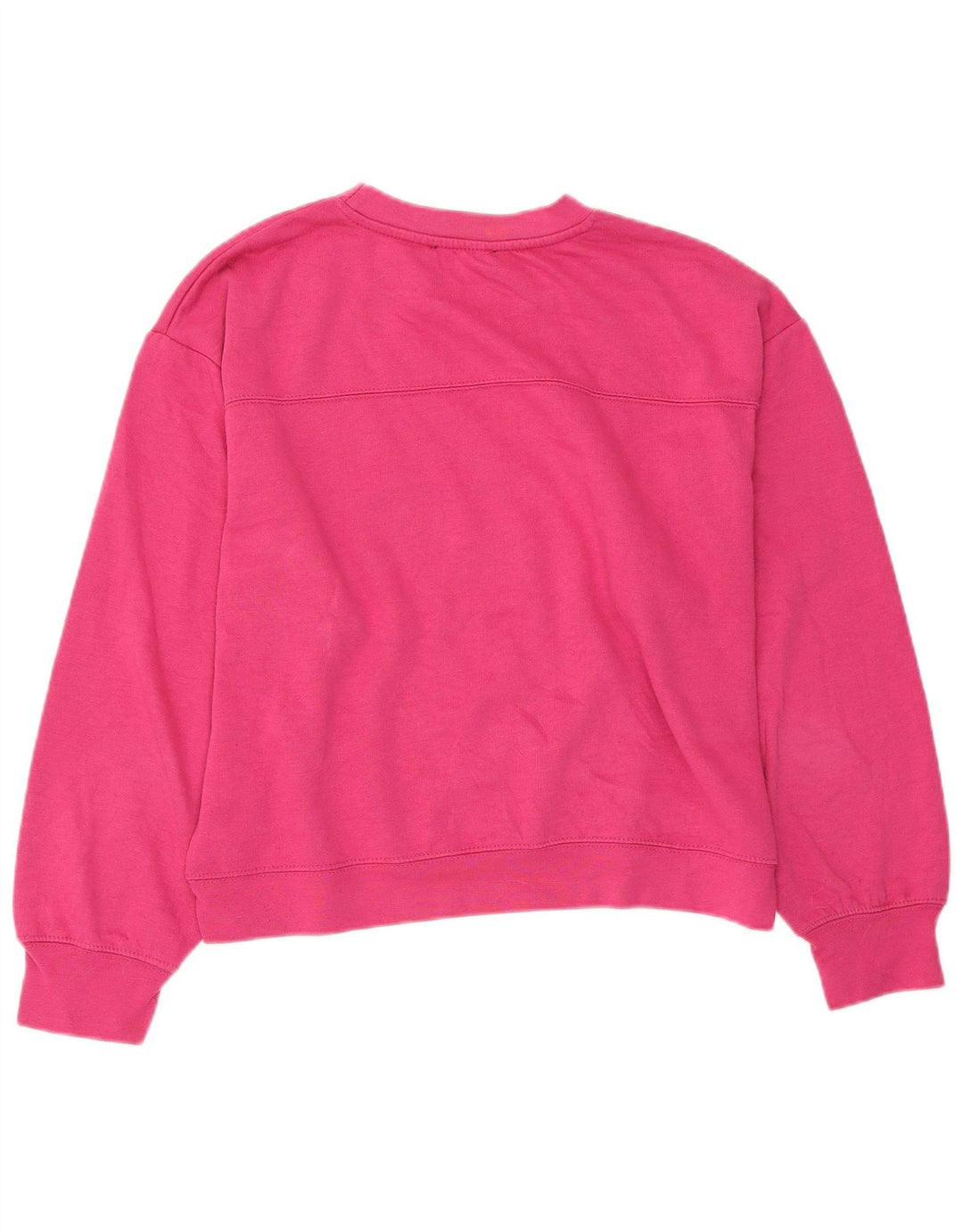 ZARA Damen-Oversize-Sweatshirt-Pullover, Gr. 42, Größe L, Rosa