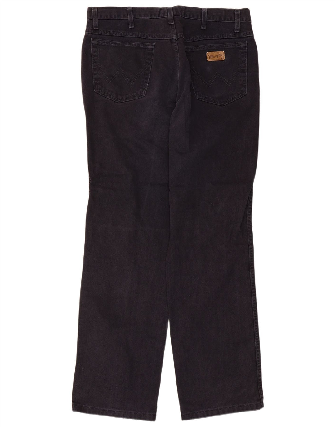 Wrangler Herren Straight Jeans W36 L32 Marineblaue Baumwolle