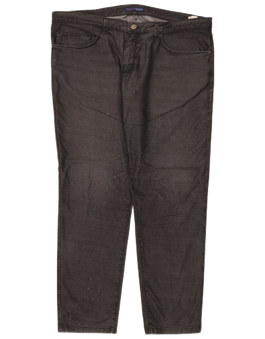 Trussardi Herren Straight Jeans W44 L32 Grau