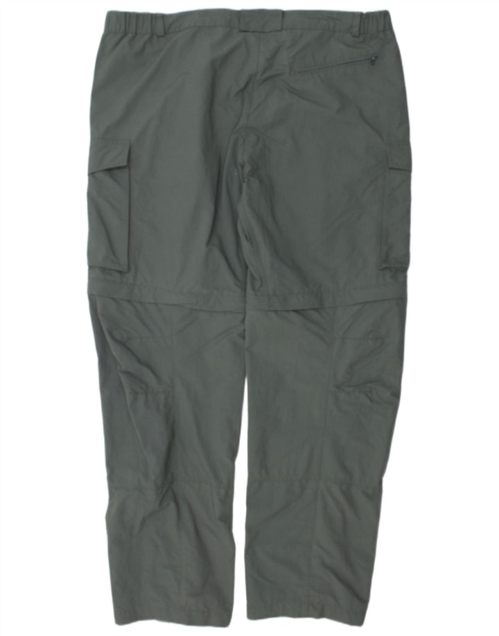 Schöffel Herren Cargo-Windbreaker-Hose W42 L34 Grau