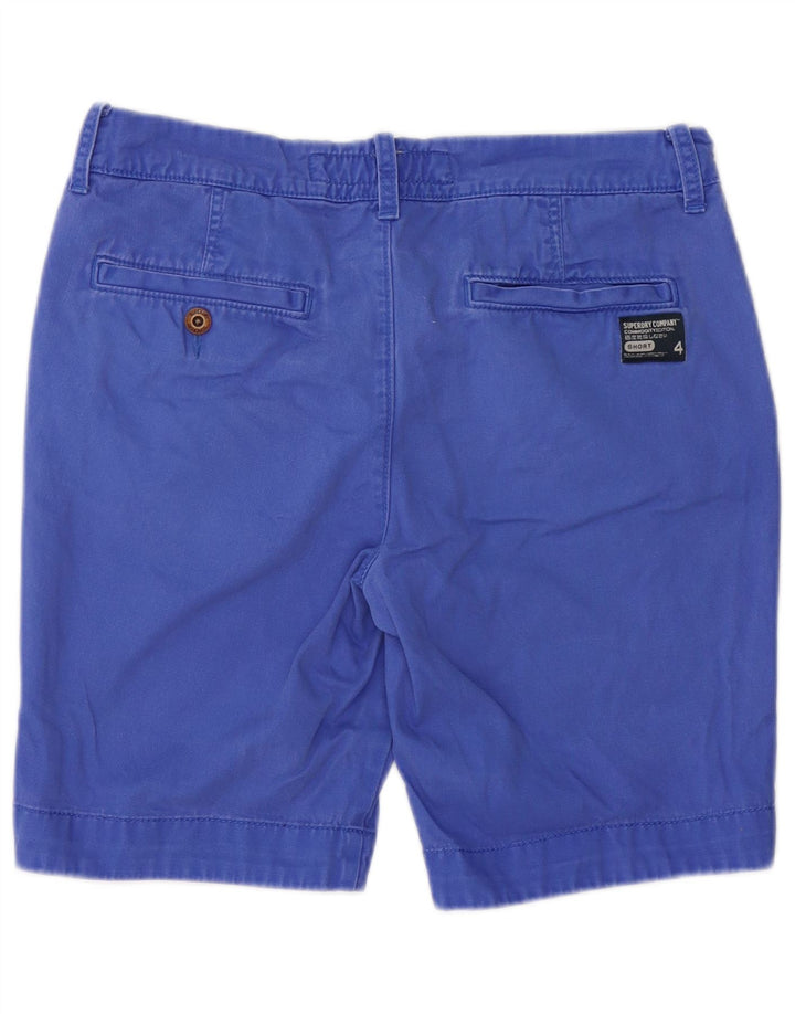 SUPERDRY Herren-Chinoshorts, Größe M, W32, Blau, Baumwolle