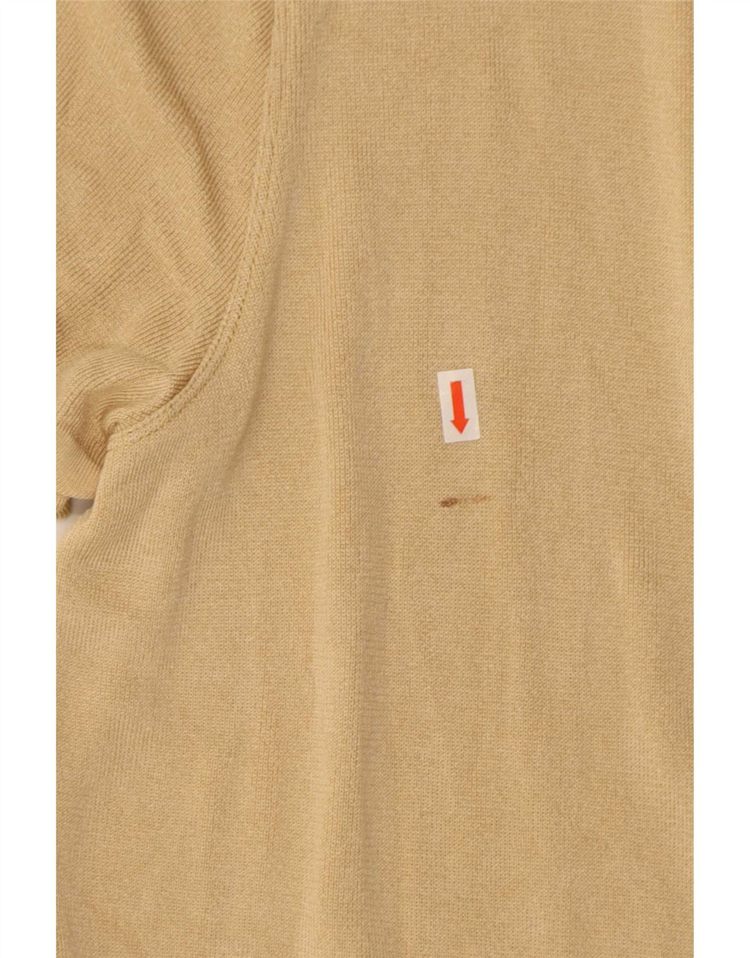 Max Mara Damen-Strickjacke mit kurzen Ärmeln, offen, Gr. 14, Mittelbeige