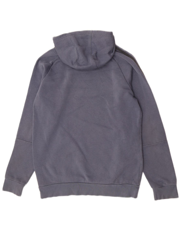 Adidas Jungen Kapuzenpullover 15–16 Jahre, blaue Baumwolle