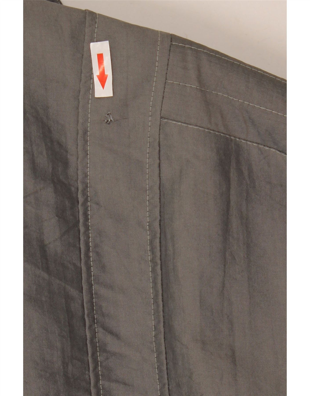 Vintage Herren Sherpa Bomberjacke UK 40 Large Grau