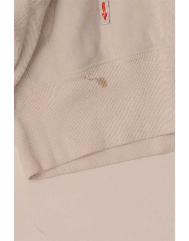 Champion Herren-Kapuzenpullover, Größe S, weiße Baumwolle