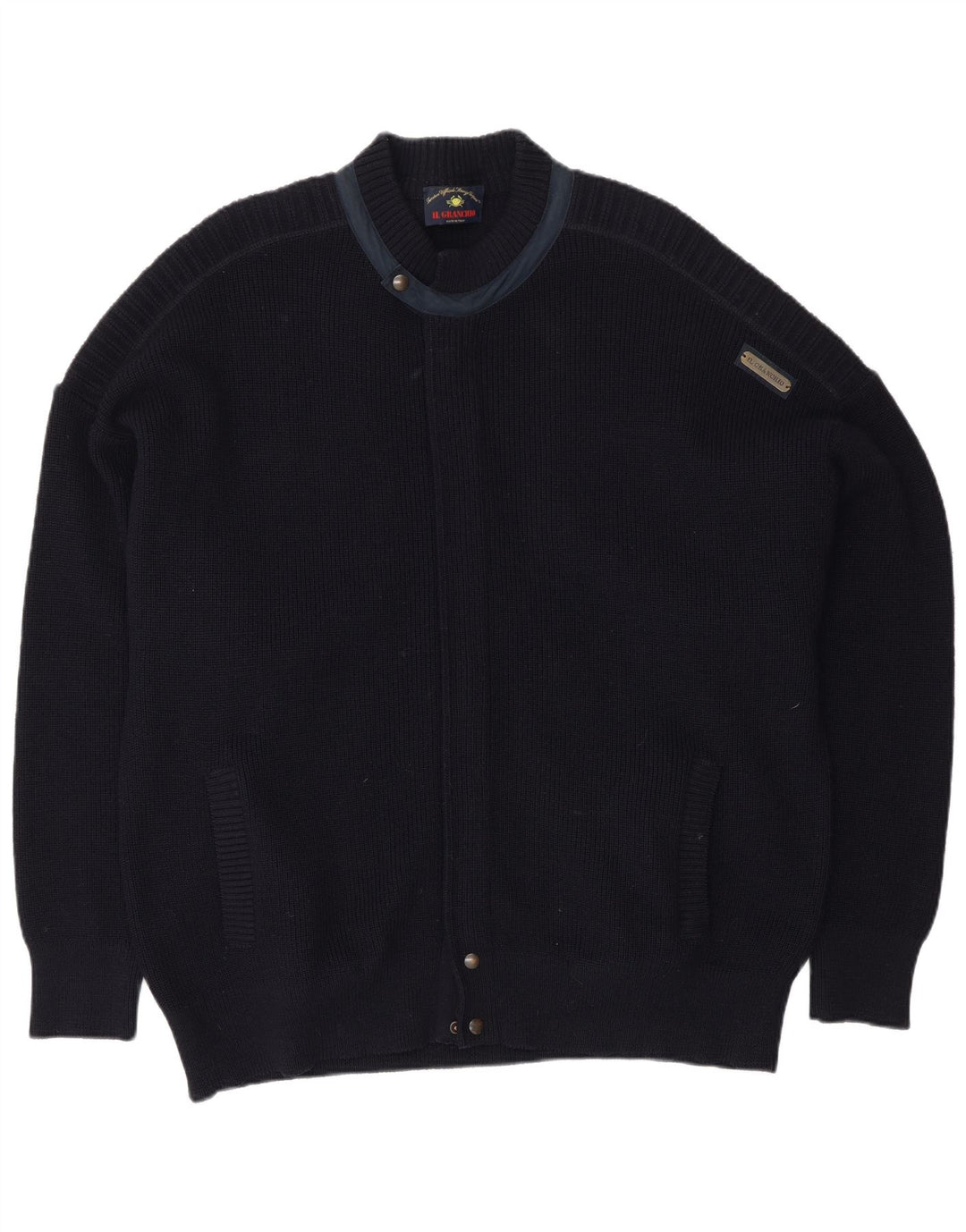 Il Granchio Herren Strickjacke XL Marineblau