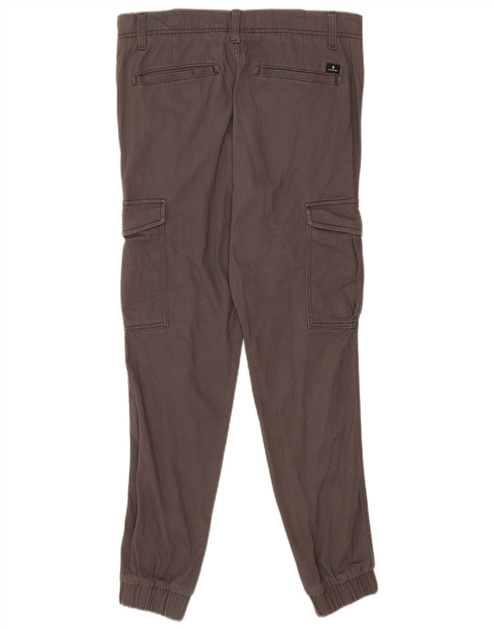 Jack & Jones Herren-Jogger-Cargohose W30 L32 Graue Baumwolle
