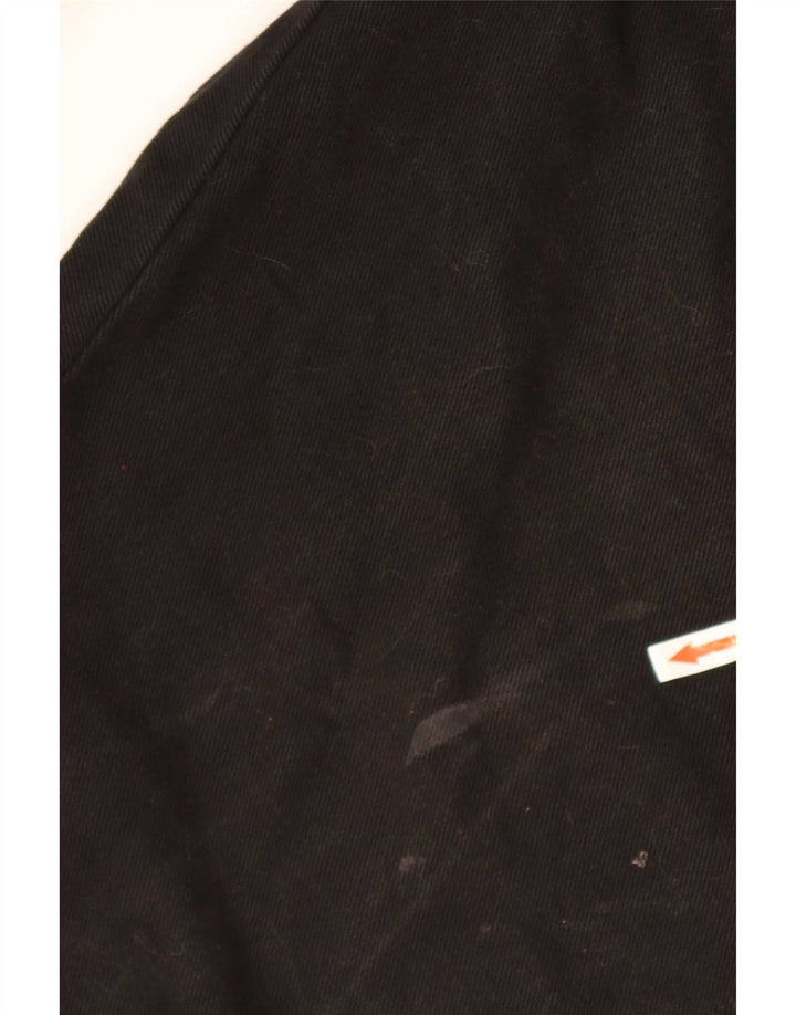 Wrangler Herren Straight Jeans W38 L29 Schwarze Baumwolle