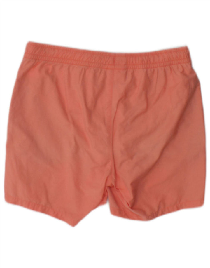 Lacoste Herren-Badeshorts, Größe S, Orange, Baumwolle