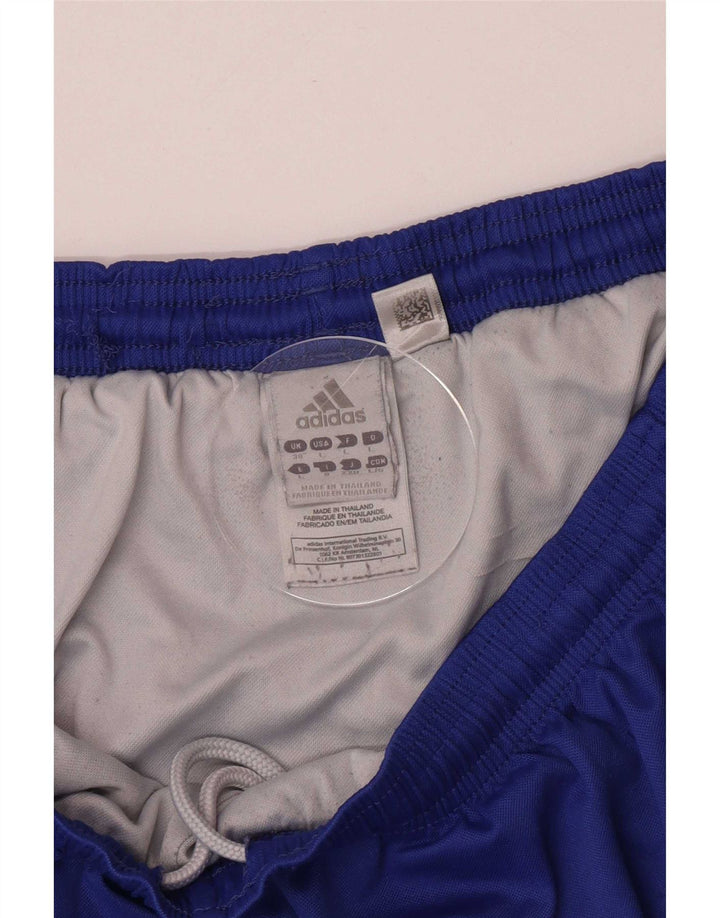 Adidas Herren Sportshorts UK 36 Large Blau Polyester