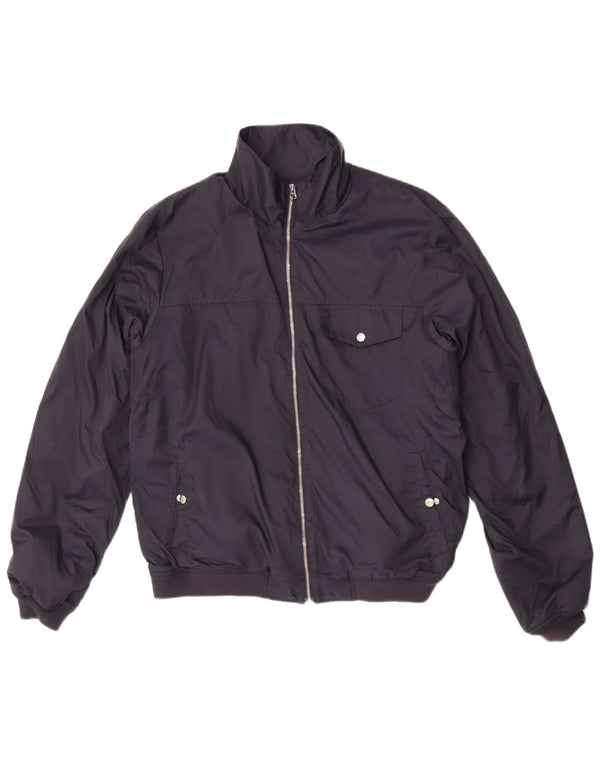Gap Herren Bomberjacke UK 38 Medium Marineblau Nylon