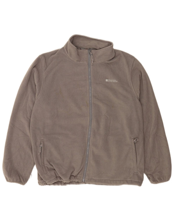 Mountain Warehouse Damen-Fleecejacke, UK 20 2XL, graues Polyester