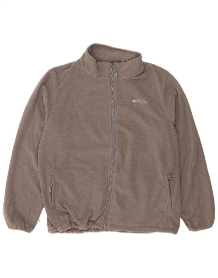 Mountain Warehouse Damen-Fleecejacke, UK 20 2XL, graues Polyester
