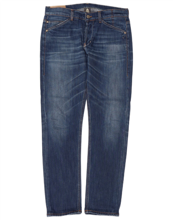 Dondup Herren Slim Jeans W35 L30 Blaues Polyester