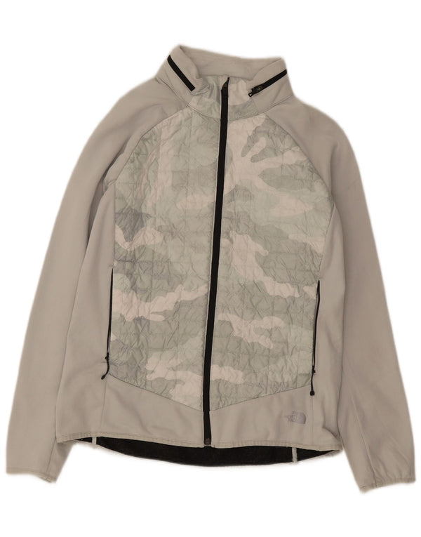 The North Face Damen-Trainingsanzug-Top-Jacke, UK 16, Größe L, grüne Tarnung