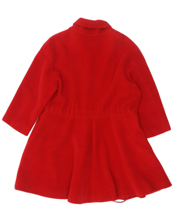Deni-Cler Damen Übergroßer Mantel UK 10 Kleine rote Wolle