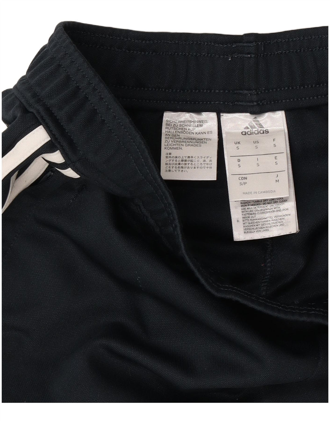 Adidas Herren Real Madrid Trainingshose, Größe S, Schwarz, Polyester