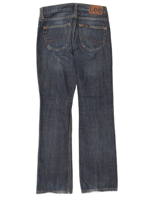 Lee Jungen Scott Straight Jeans 11-12 Jahre W26 L30 Marineblaue Baumwolle