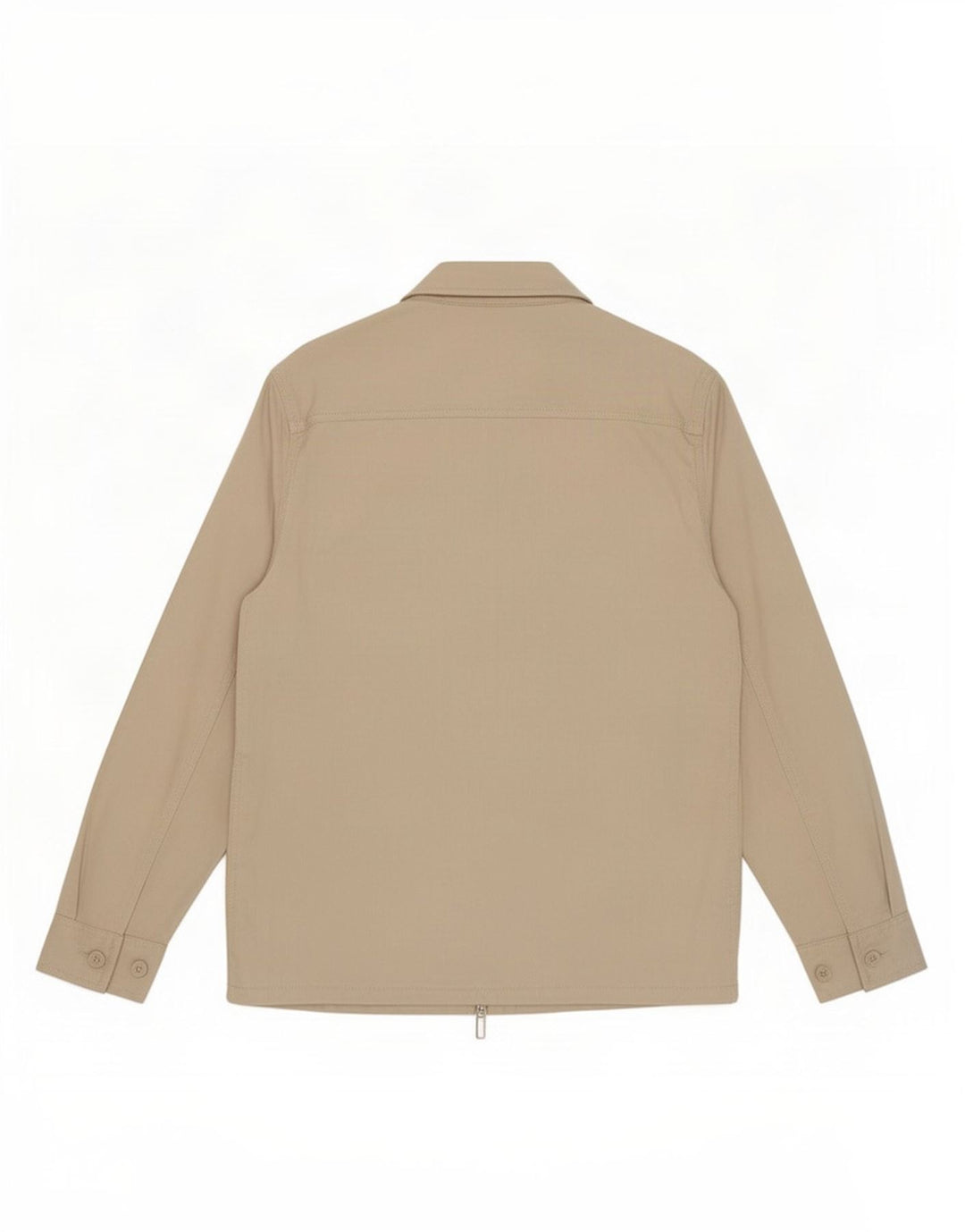 Zara Herren Bomberjacke UK 36 Small Beige Baumwolle
