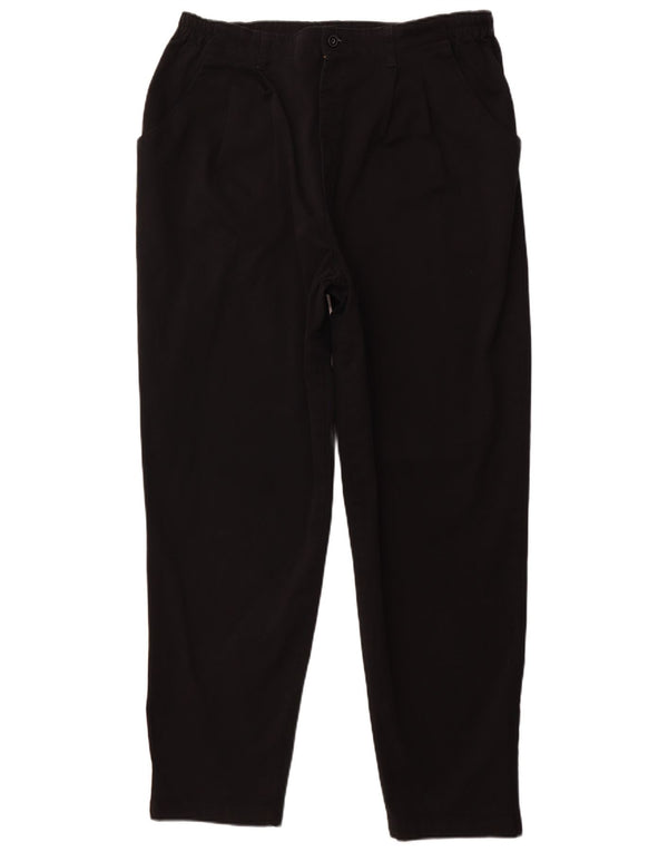 LEE Damen-Chinohose mit entspannter Passform, US 22, 3XL, W40, L31, schwarze Baumwolle