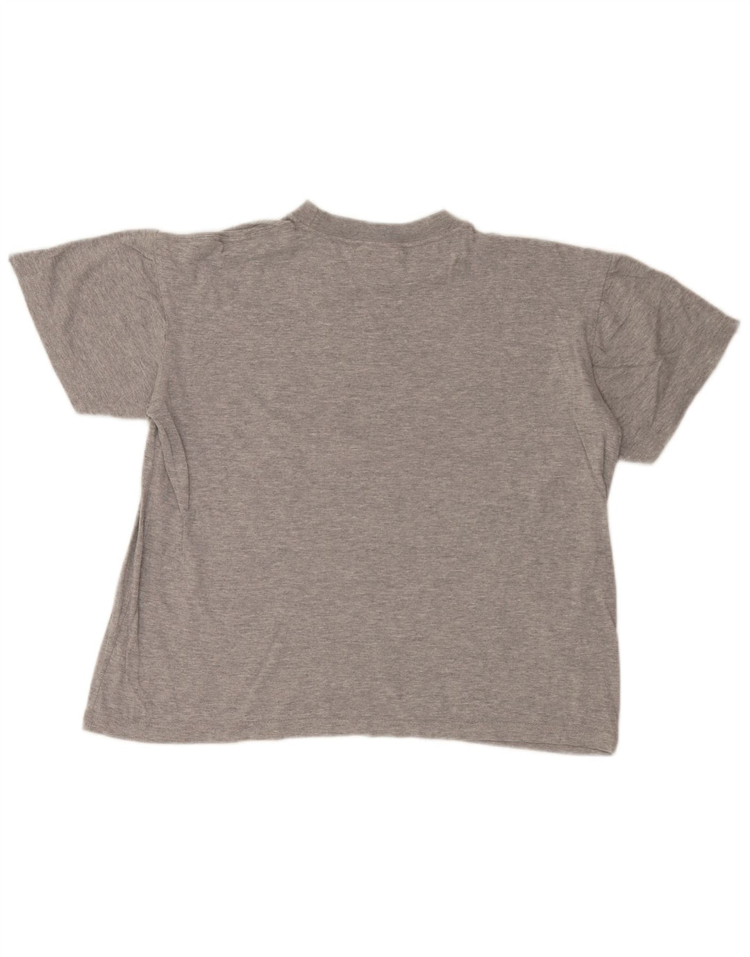 Kappa Womens Graphic T-Shirt Top UK 14 Mittelgraue Baumwolle