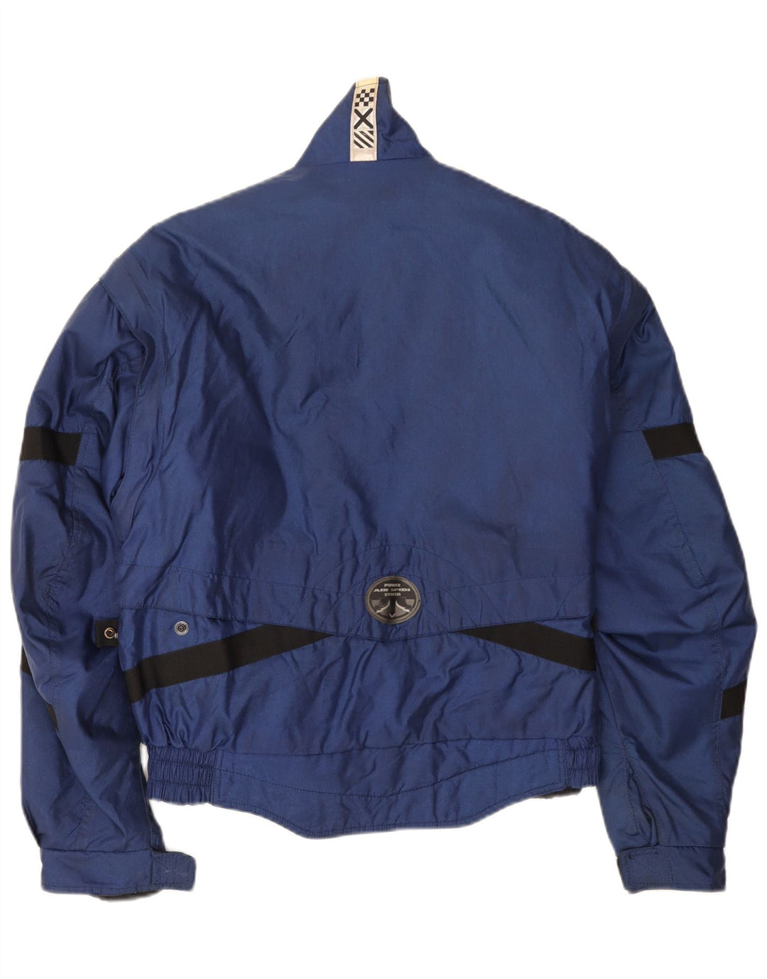 Spidi Herren-Racer-Jacke, UK 38, mittleres marineblaues Farbblock-Polyester