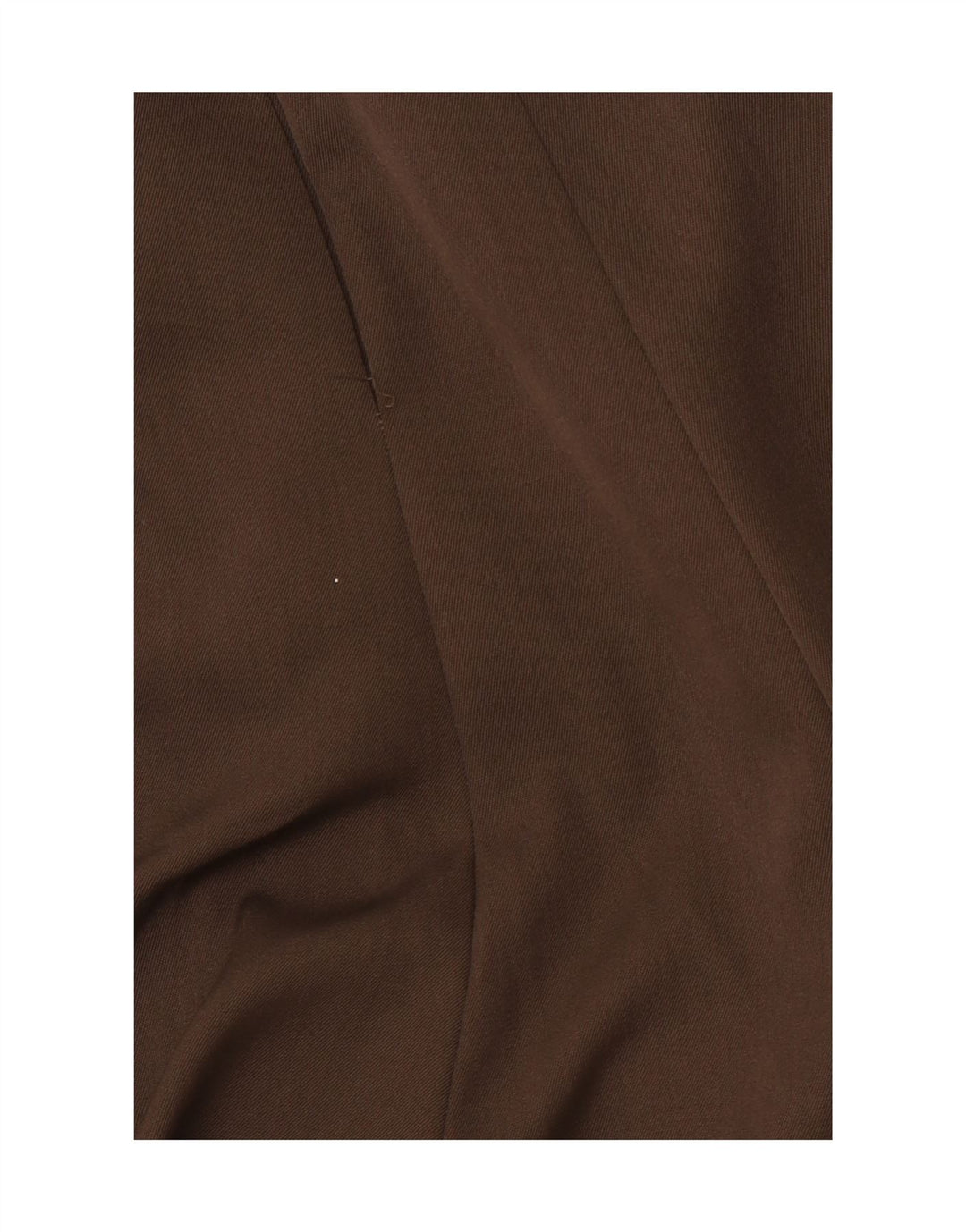 VINTAGE Faltenrock in A-Linie für Damen mit hoher Taille, UK 12, Mittel W28, Braun