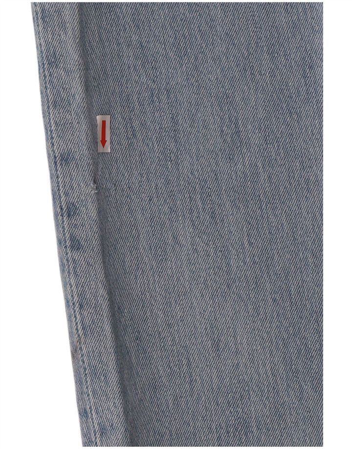 Levi's Herren 501 Straight Jeans W33 L32 Blaue Baumwolle