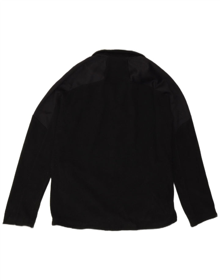 Reebok Jungen Fleece-Pullover mit Grafik, 12–13 Jahre, Größe L, Schwarz