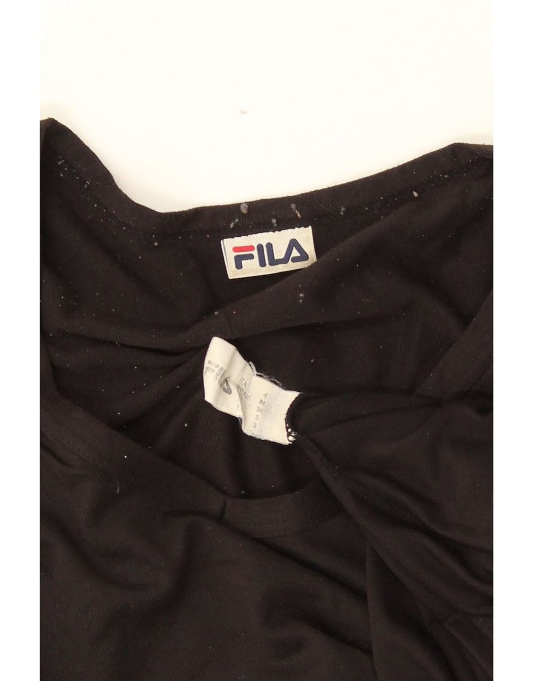 Fila Herren T-Shirt Top Medium Schwarz