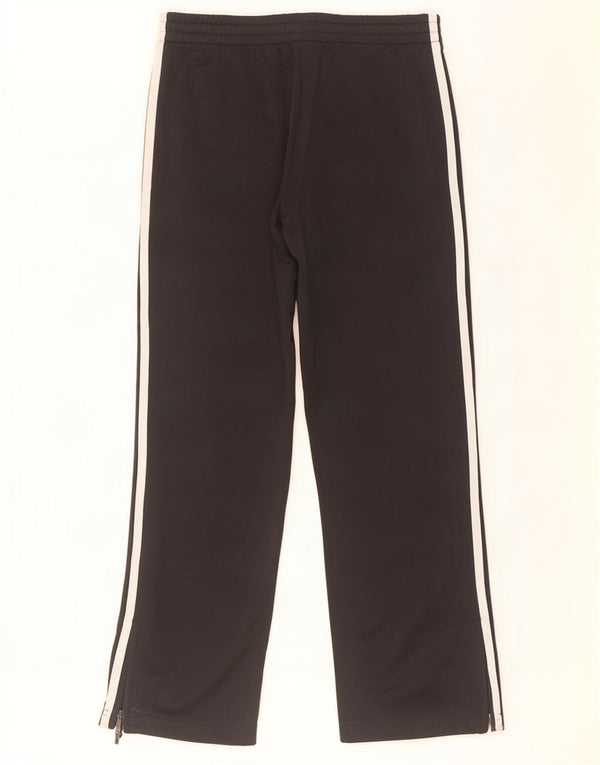 Adidas Damen Trainingshose UK 10 Small Schwarz Polyester