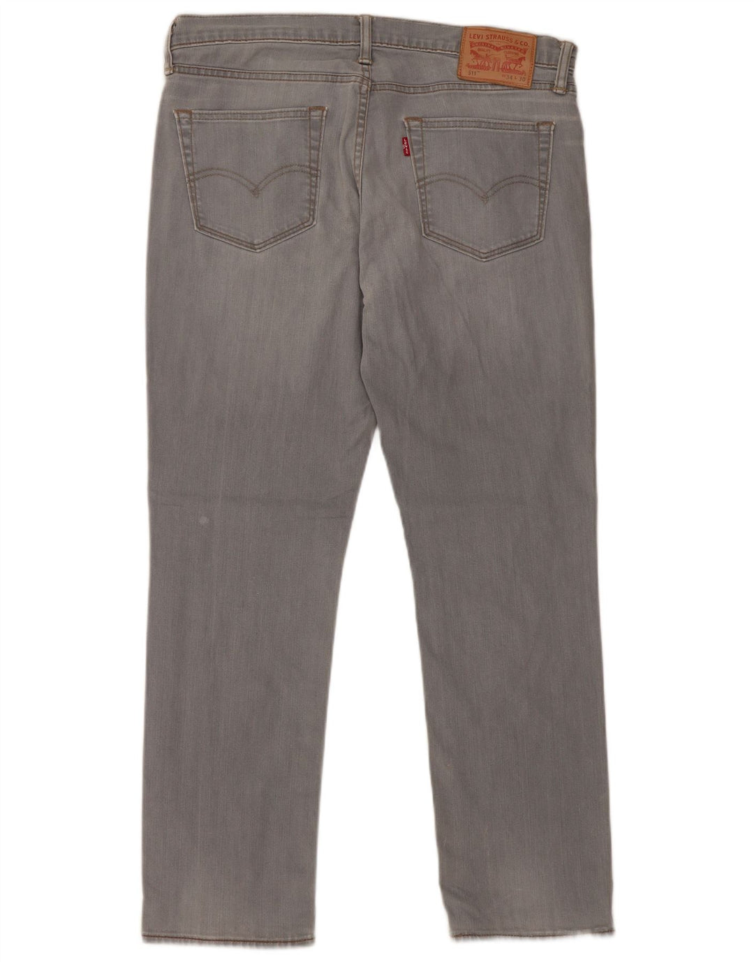 Levi's Herren 511 Slim Jeans W34 L30 Graue Baumwolle
