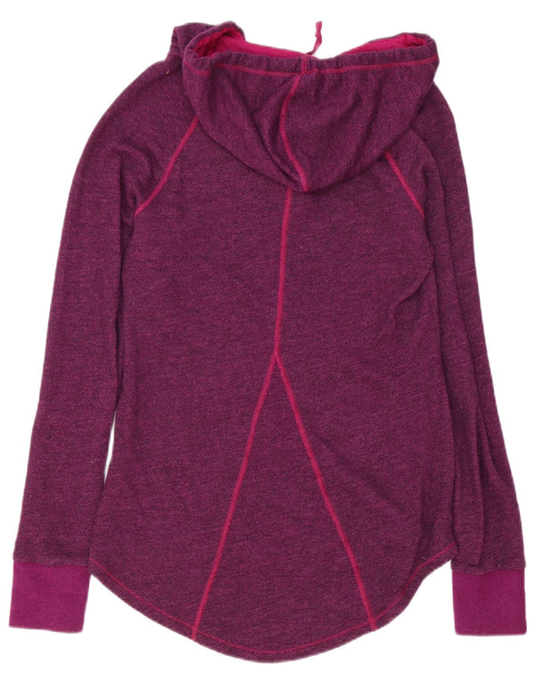 The North Face Damen Kapuzenpullover UK 10 Small Lila Polyester