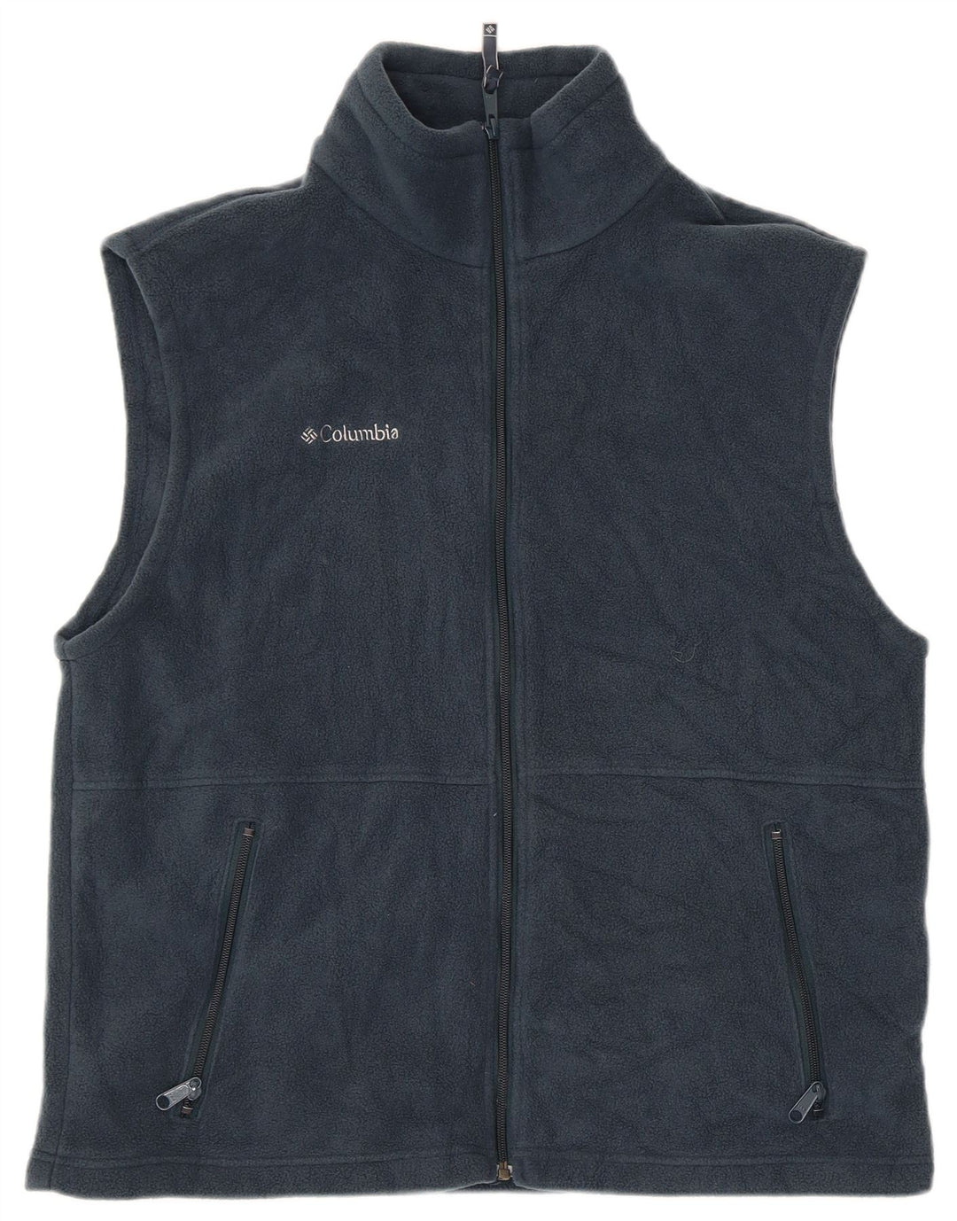 Columbia Herren Fleeceweste UK 40 Large Marineblau Polyester