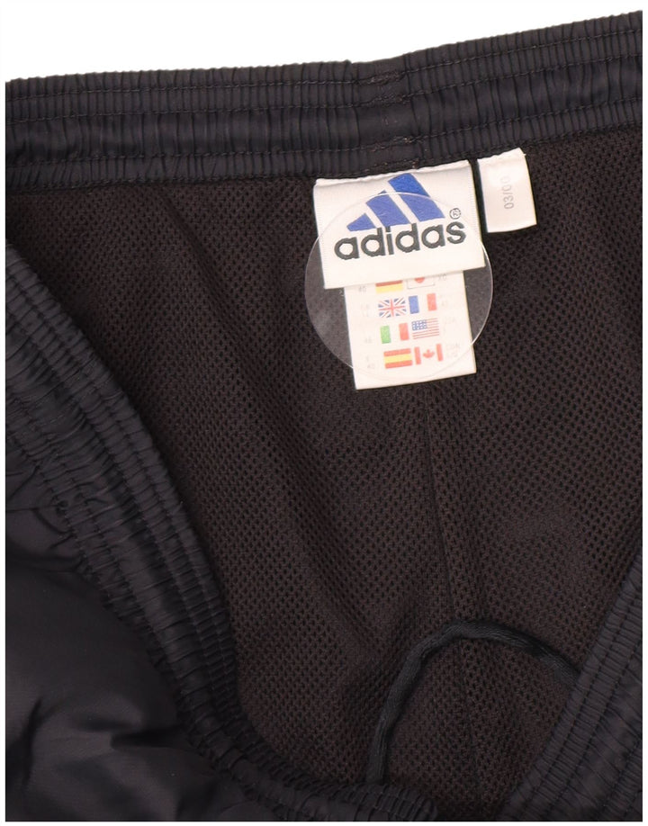 Adidas Damen Trainingshose Jogger UK 14 Large Schwarz Polyester