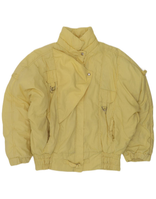 Vintage Damen Skijacke UK 18 XL Gelb
