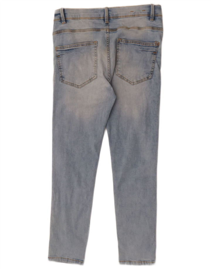Zara Herren Slim Jeans EU 40 Medium W31 L26 Blaue Baumwolle