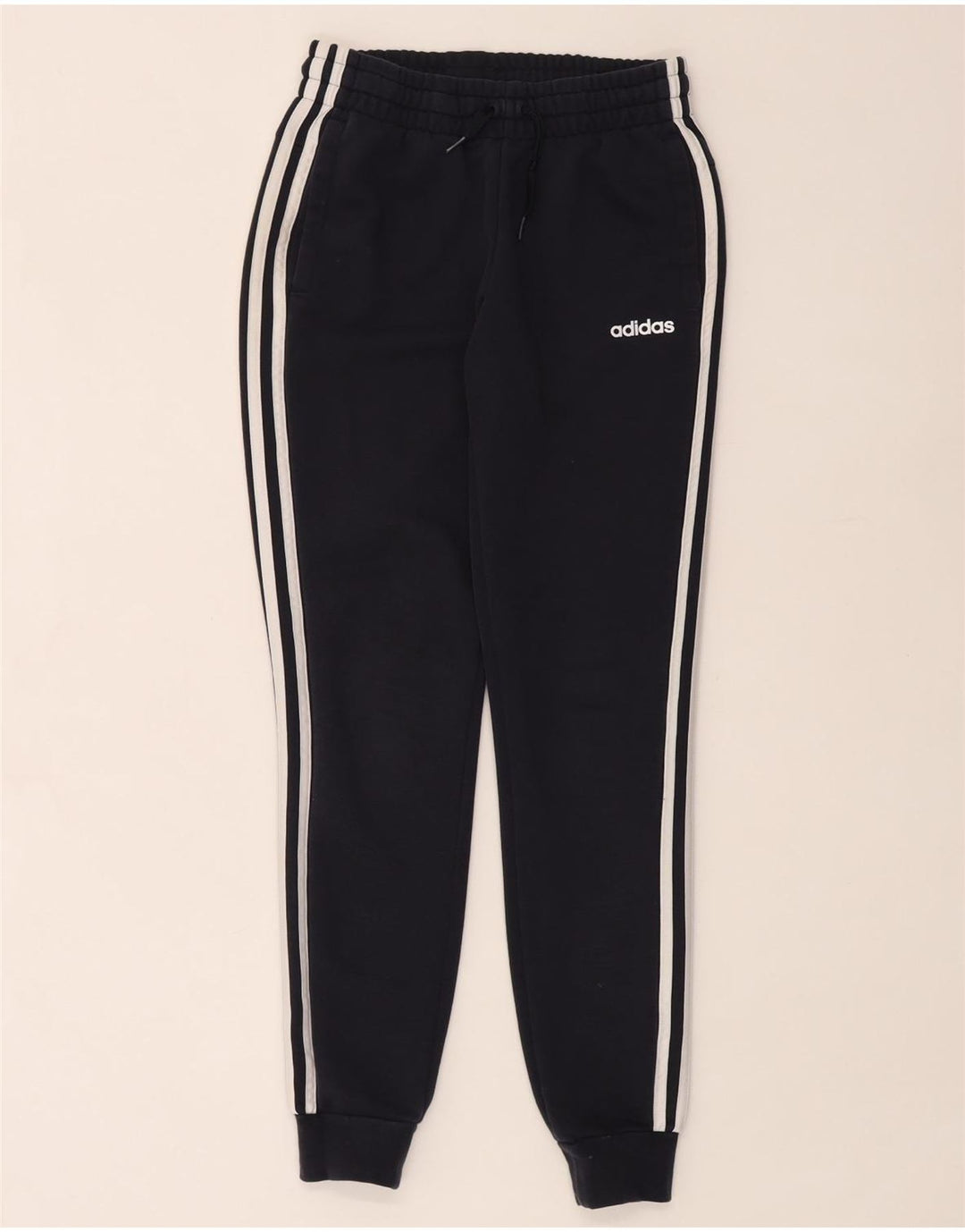 Adidas Damen Trainingshose Jogger UK 12 Medium Marineblau