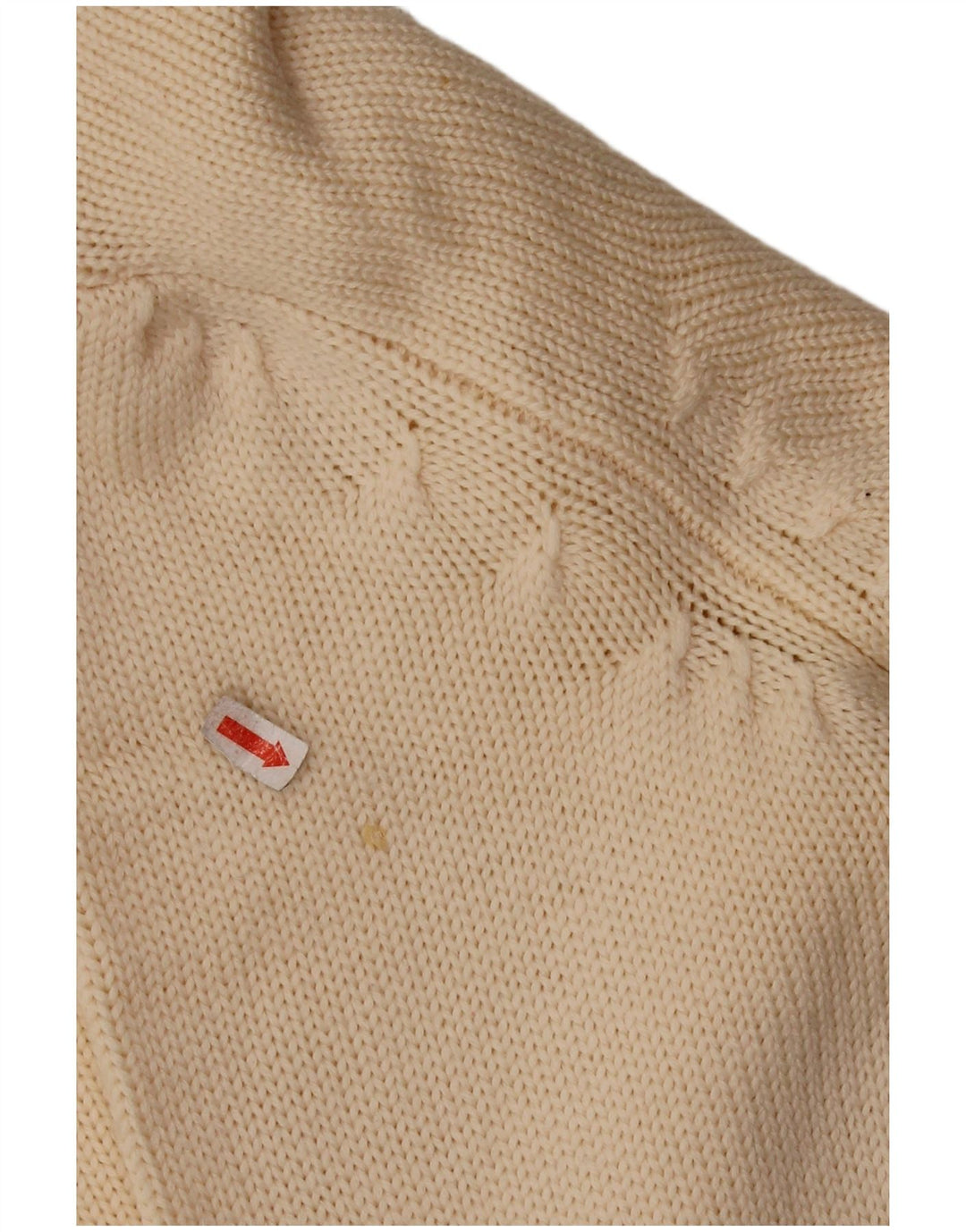 FRANCESCA Rollkragenpullover für Damen, UK 16, Größe L, Beige, Schurwolle