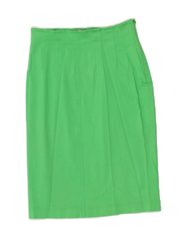 ICEBERG Womens Midi Skirt IT 44 Medium W28 Green Vintage Iceberg and Second-Hand Iceberg from Messina Hembry 