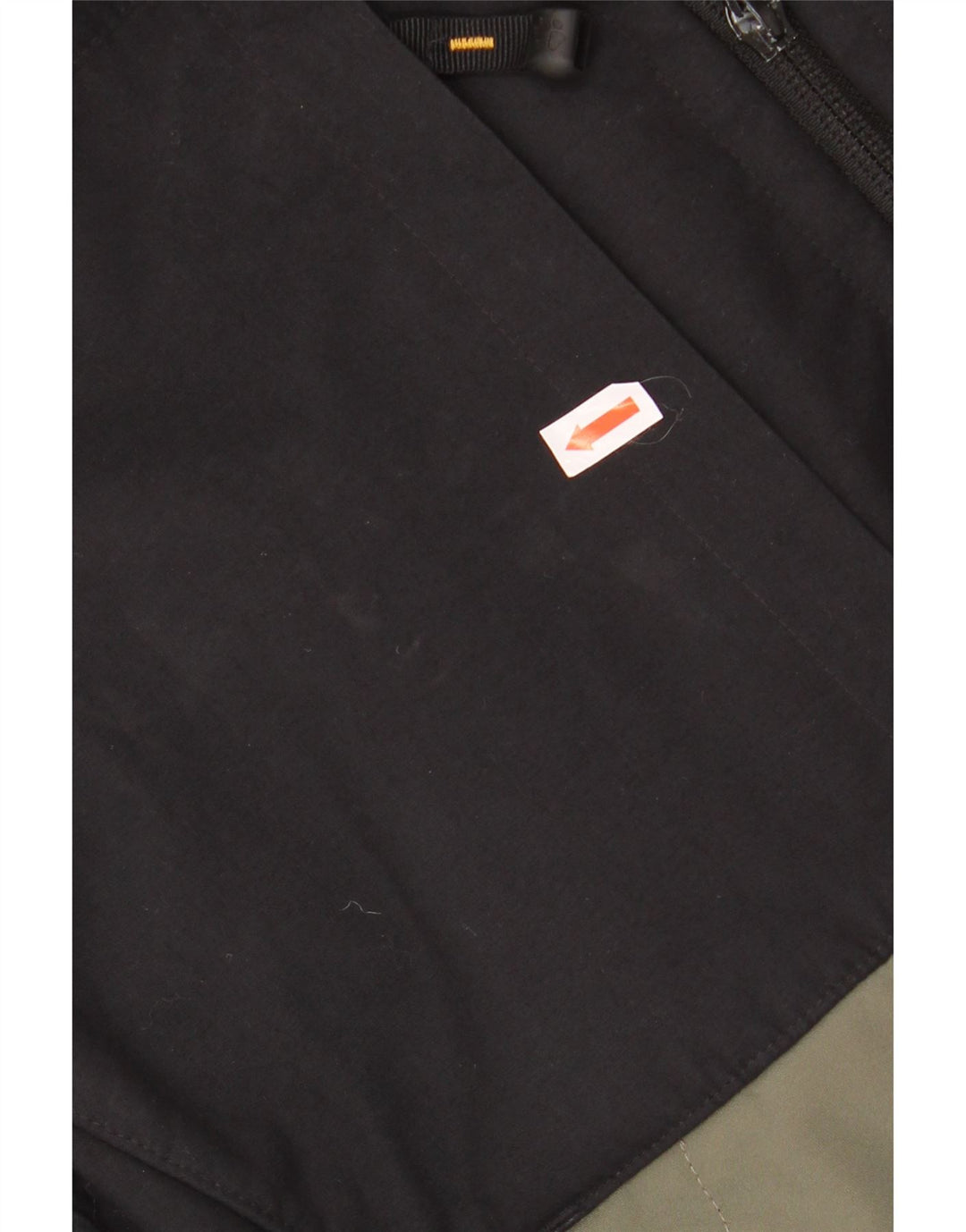 JACK WOLFSKIN Herren-Windbreaker-Jacke, UK 36/38, mittlerer Khaki-Farbblock